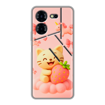 Силиконовый чехол на Tecno Pova 5 Pro с принтом для девочек