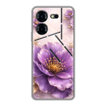 Силиконовый чехол на Tecno Pova 5 Pro с принтом женский