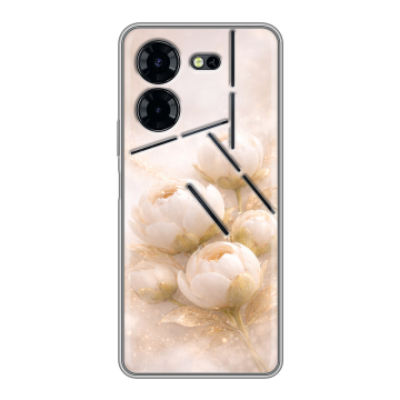 Силиконовый чехол на Tecno Pova 5 Pro с принтом женский