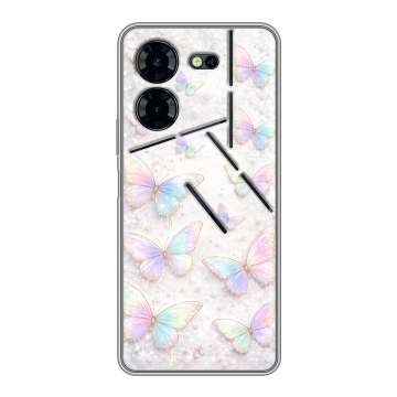 Силиконовый чехол на Tecno Pova 5 Pro с принтом женский