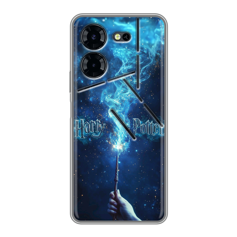 Силиконовый чехол на Tecno Pova 5 Pro с принтом Harry Potter Гарри Поттер Силиконовый чехол на Tecno Pova 5 Pro с принтом Harry Potter Гарри Поттер