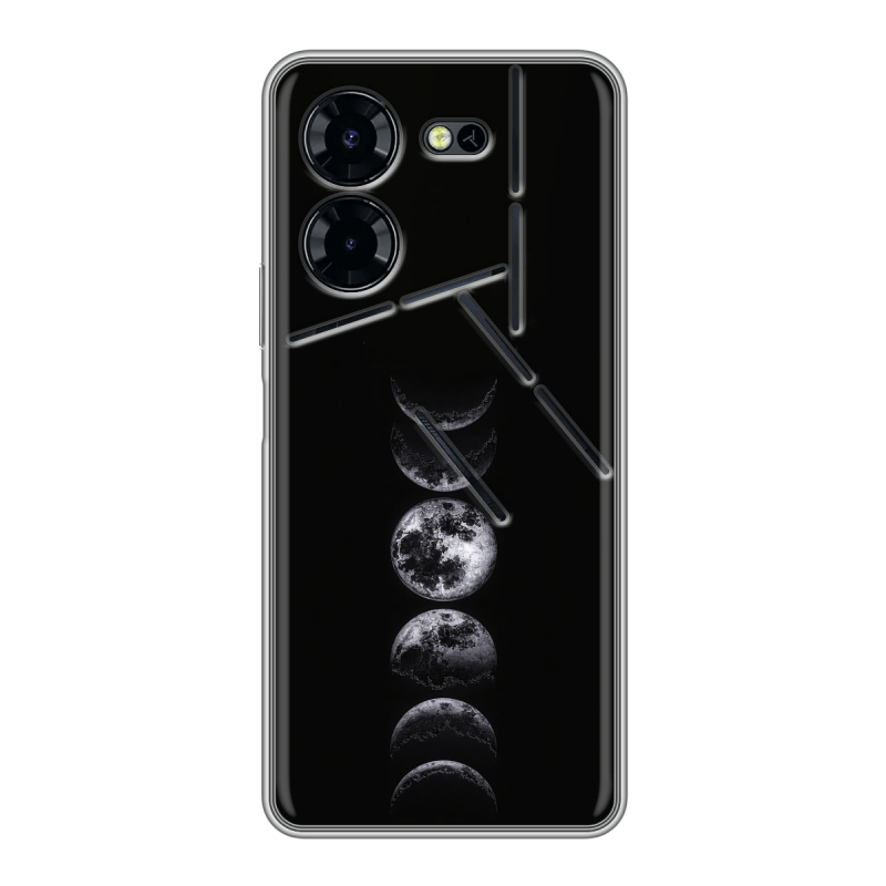 Силиконовый чехол на Tecno Pova 5 Pro с принтом женский Силиконовый чехол на Tecno Pova 5 Pro с принтом женский