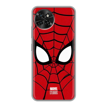 Силиконовый чехол на Itel S23 с принтом человек паук spiderman