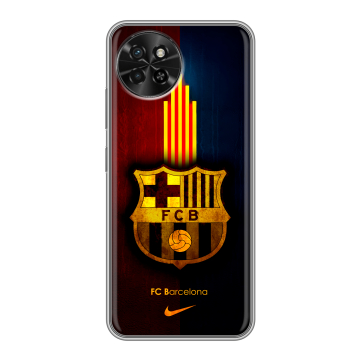 Силиконовый чехол на Itel S23 с принтом Барселона Barcelona Силиконовый чехол на Itel S23 с принтом Барселона Barcelona