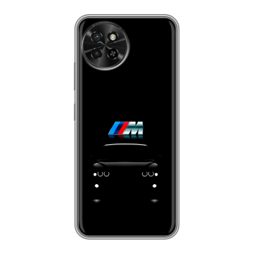 Силиконовый чехол на Itel S23 с принтом БМВ BMW