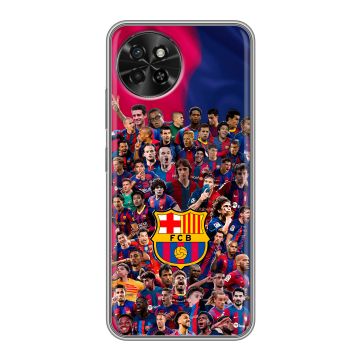 Силиконовый чехол на Itel S23 с принтом Барселона Barcelona Силиконовый чехол на Itel S23 с принтом Барселона Barcelona