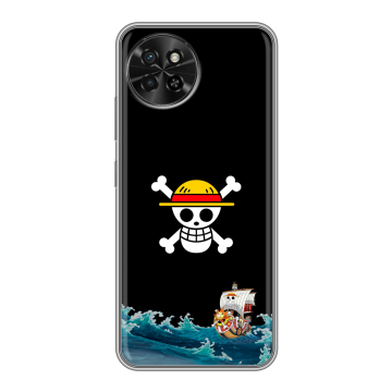 Силиконовый чехол на Itel S23 с принтом One Piece Ван Пис Силиконовый чехол на Itel S23 с принтом One Piece Ван Пис