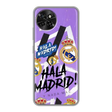 Силиконовый чехол на Itel S23 с принтом Real Madrid Реал Мадрид Силиконовый чехол на Itel S23 с принтом Real Madrid Реал Мадрид