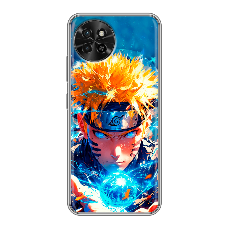 Силиконовый чехол на Itel S23 с принтом Аниме Наруто Naruto Силиконовый чехол на Itel S23 с принтом Аниме Наруто Naruto