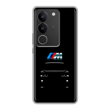 Силиконовый чехол на Vivo V29 с принтом БМВ BMW Силиконовый чехол на Vivo V29 с принтом БМВ BMW