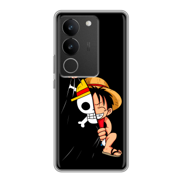 Силиконовый чехол на Vivo V29 с принтом One Piece Ван Пис