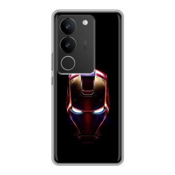 Силиконовый чехол на Vivo V29 с принтом IronMan Железный человек Силиконовый чехол на Vivo V29 с принтом IronMan Железный человек