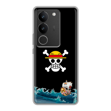 Силиконовый чехол на Vivo V29 с принтом One Piece Ван Пис Силиконовый чехол на Vivo V29 с принтом One Piece Ван Пис