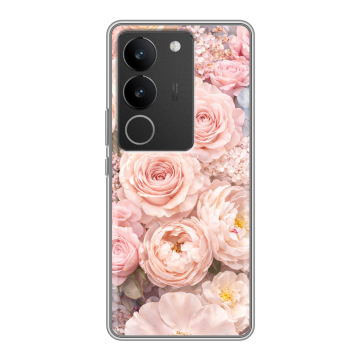Силиконовый чехол на Vivo V29 с принтом женский Силиконовый чехол на Vivo V29 с принтом женский