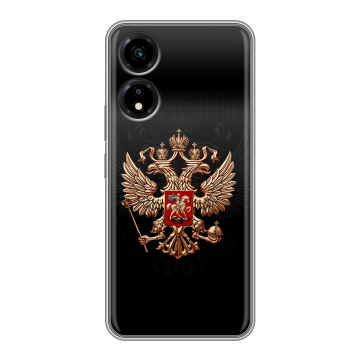 Силиконовый чехол на Huawei Honor X5 Plus с принтом Герб России Силиконовый чехол на Huawei Honor X5 Plus с принтом Герб России