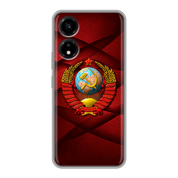 Силиконовый чехол на Huawei Honor X5 Plus с принтом Герб СССР