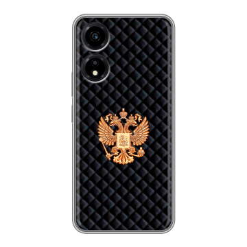 Силиконовый чехол на Huawei Honor X5 Plus с принтом Герб России принт Силиконовый чехол на Huawei Honor X5 Plus с принтом Герб России принт