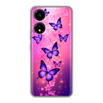 Силиконовый чехол на Huawei Honor X5 Plus с принтом Бабочки Силиконовый чехол на Huawei Honor X5 Plus с принтом Бабочки