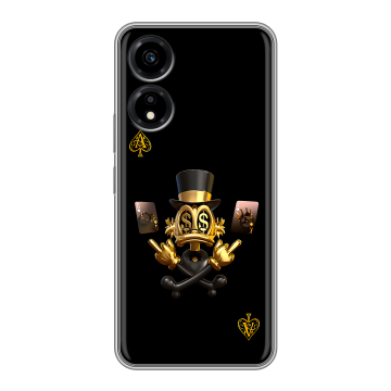 Силиконовый чехол на Huawei Honor X5 Plus с принтом Золотой скрудж макдак