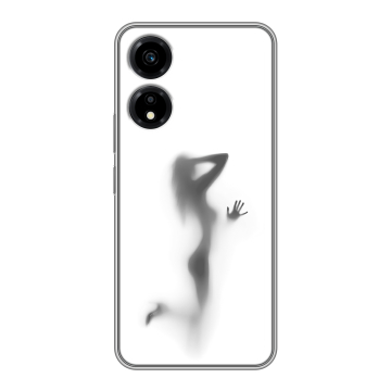 Силиконовый чехол на Huawei Honor X5 Plus с принтом Силуэт