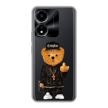 Силиконовый чехол на Huawei Honor X5 Plus с принтом Плюшевый медведь