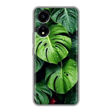 Силиконовый чехол на Huawei Honor X5 Plus с принтом Листья Силиконовый чехол на Huawei Honor X5 Plus с принтом Листья