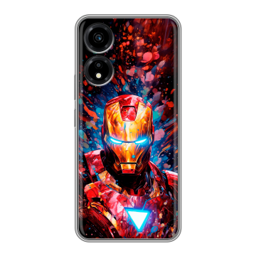 Силиконовый чехол на Huawei Honor X5 Plus с принтом Железный человек Ironman