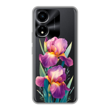 Силиконовый чехол на Huawei Honor X5 Plus с принтом Цветы орхидеи Силиконовый чехол на Huawei Honor X5 Plus с принтом Цветы орхидеи