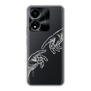 Силиконовый чехол на Huawei Honor X5 Plus с принтом Сотворение мира Силиконовый чехол на Huawei Honor X5 Plus с принтом Сотворение мира