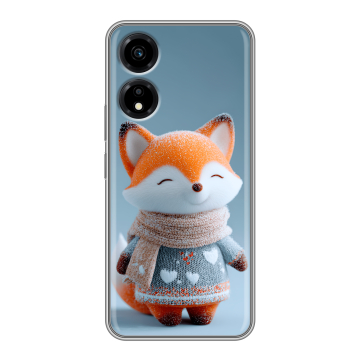 Силиконовый чехол на Huawei Honor X5 Plus с принтом Лиса Силиконовый чехол на Huawei Honor X5 Plus с принтом Лиса
