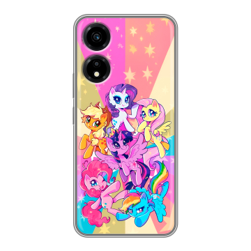Силиконовый чехол на Huawei Honor X5 Plus с принтом My little pony Дружба чудо Силиконовый чехол на Huawei Honor X5 Plus с принтом My little pony Дружба чудо