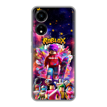 Силиконовый чехол на Huawei Honor X5 Plus с принтом Roblox Роблокс Силиконовый чехол на Huawei Honor X5 Plus с принтом Roblox Роблокс