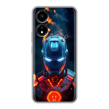 Силиконовый чехол на Huawei Honor X5 Plus с принтом IronMan Железный человек Силиконовый чехол на Huawei Honor X5 Plus с принтом IronMan Железный человек