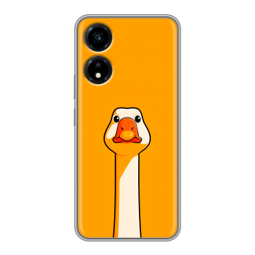 Силиконовый чехол на Huawei Honor X5 Plus с принтом Смешная утка Силиконовый чехол на Huawei Honor X5 Plus с принтом Смешная утка