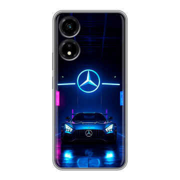 Силиконовый чехол на Huawei Honor X5 Plus с принтом Mercedes Мерседес Силиконовый чехол на Huawei Honor X5 Plus с принтом Mercedes Мерседес