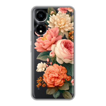 Силиконовый чехол на Huawei Honor X5 Plus с принтом цветы Силиконовый чехол на Huawei Honor X5 Plus с принтом цветы
