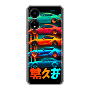 Силиконовый чехол на Huawei Honor X5 Plus с принтом машины тачки Силиконовый чехол на Huawei Honor X5 Plus с принтом машины тачки