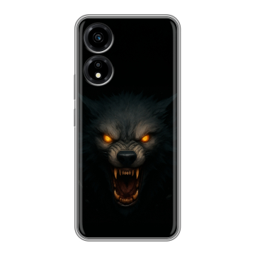 Силиконовый чехол на Huawei Honor X5 Plus с принтом Волк Силиконовый чехол на Huawei Honor X5 Plus с принтом Волк