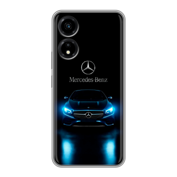 Силиконовый чехол на Huawei Honor X5 Plus с принтом Mercedes Мерседес