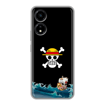 Силиконовый чехол на Huawei Honor X5 Plus с принтом One Piece Ван Пис Силиконовый чехол на Huawei Honor X5 Plus с принтом One Piece Ван Пис