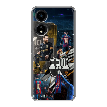 Силиконовый чехол на Huawei Honor X5 Plus с принтом Messi Barcelona Силиконовый чехол на Huawei Honor X5 Plus с принтом Messi Barcelona