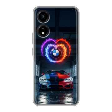Силиконовый чехол на Huawei Honor X5 Plus с принтом BMW БМВ