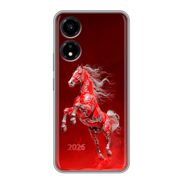Силиконовый чехол на Huawei Honor X5 Plus с принтом Новый год Силиконовый чехол на Huawei Honor X5 Plus с принтом Новый год