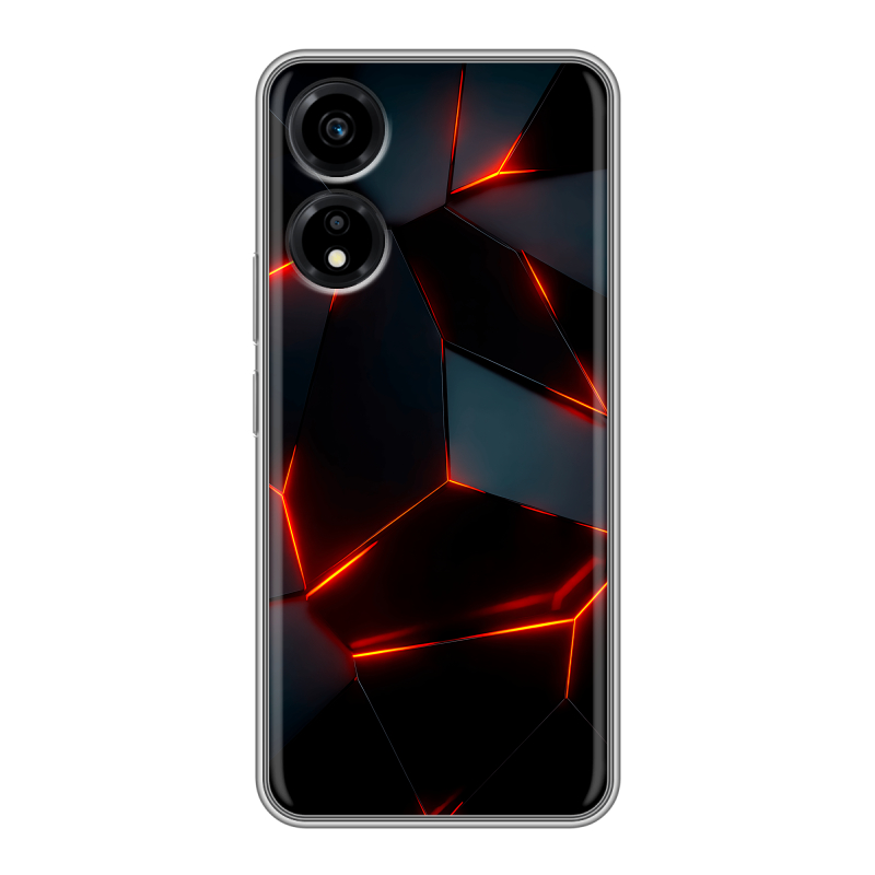 Силиконовый чехол на Huawei Honor X5 Plus с принтом Яркие абстракции Силиконовый чехол на Huawei Honor X5 Plus с принтом Яркие абстракции