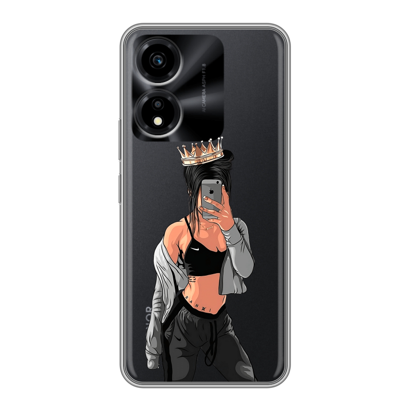 Силиконовый чехол на Huawei Honor X5 Plus с принтом Женские принты Силиконовый чехол на Huawei Honor X5 Plus с принтом Женские принты