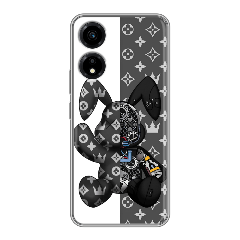 Силиконовый чехол на Huawei Honor X5 Plus с принтом Луи робот Силиконовый чехол на Huawei Honor X5 Plus с принтом Луи робот