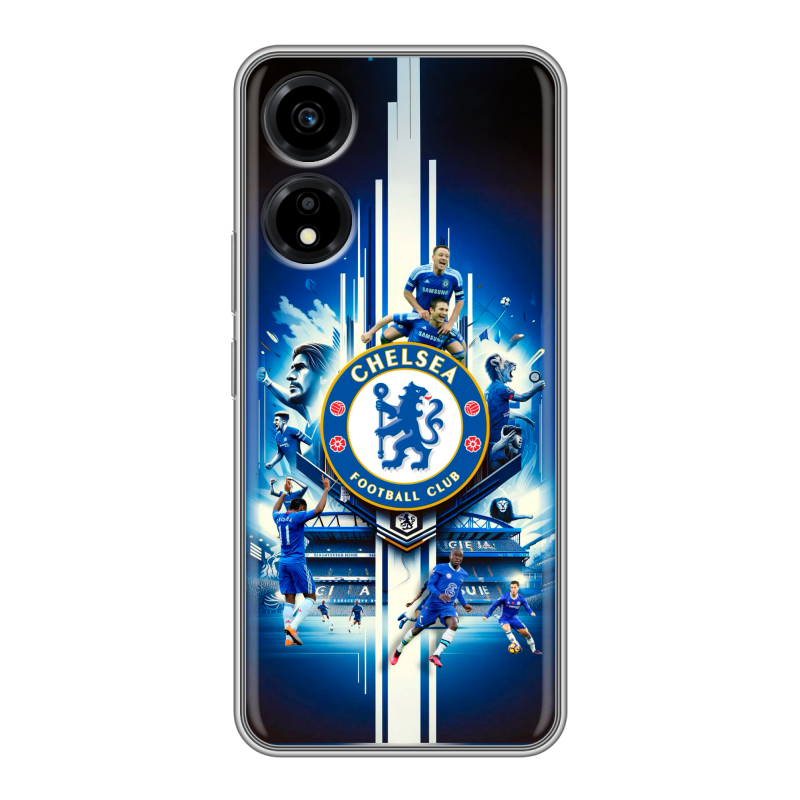 Силиконовый чехол на Huawei Honor X5 Plus с принтом Chelsea Челси Силиконовый чехол на Huawei Honor X5 Plus с принтом Chelsea Челси