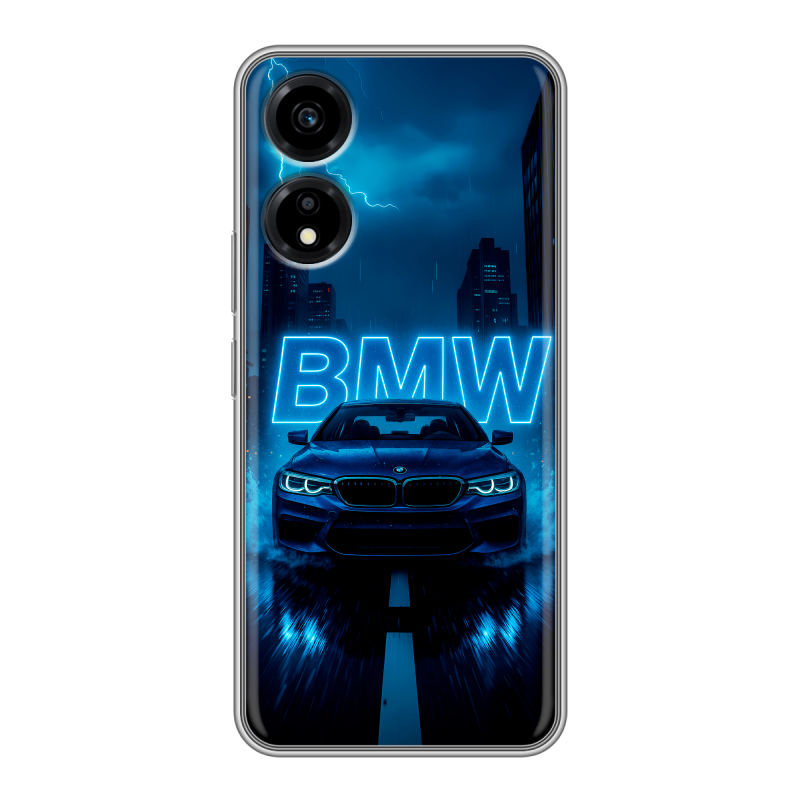 Силиконовый чехол на Huawei Honor X5 Plus с принтом BMW БМВ Силиконовый чехол на Huawei Honor X5 Plus с принтом BMW БМВ