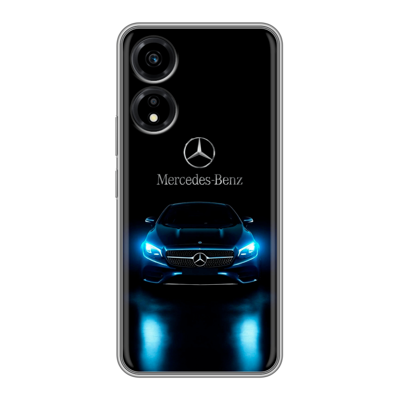 Силиконовый чехол на Huawei Honor X5 Plus с принтом Mercedes Мерседес Силиконовый чехол на Huawei Honor X5 Plus с принтом Mercedes Мерседес