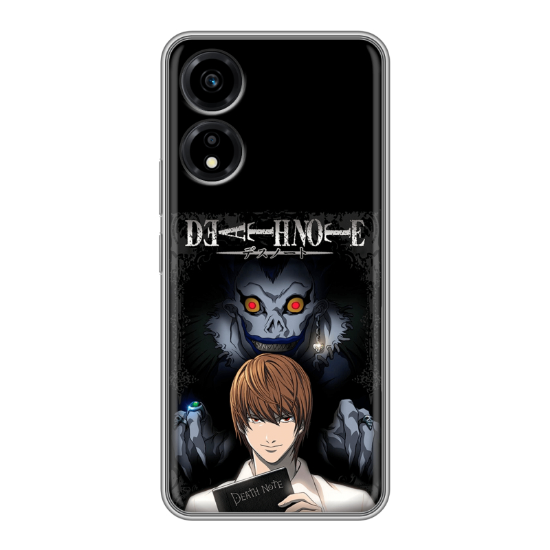 Силиконовый чехол на Huawei Honor X5 Plus с принтом Death note Тетрадь смерти Силиконовый чехол на Huawei Honor X5 Plus с принтом Death note Тетрадь смерти
